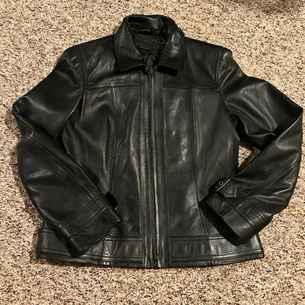 Tribal motorcycle jacket Sz 8